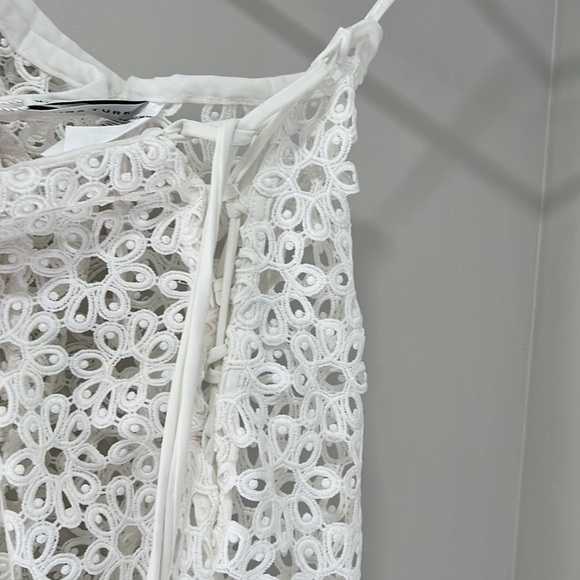 TRINA TURK
Chateau Floral Mesh Cover-Up Pants in Vanilla - Picture 10 of 10